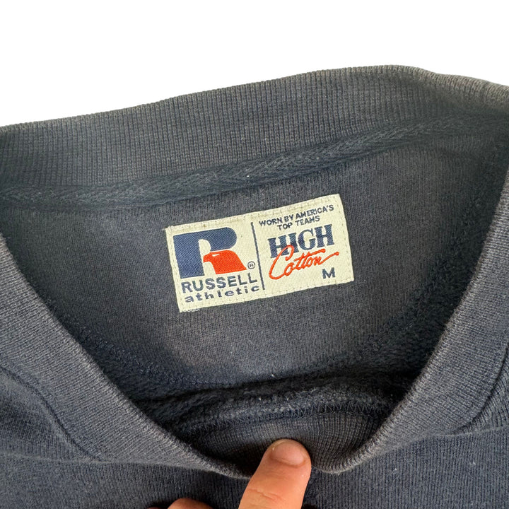 Russell Athletic 90's Embroidered Sweatshirt Navy