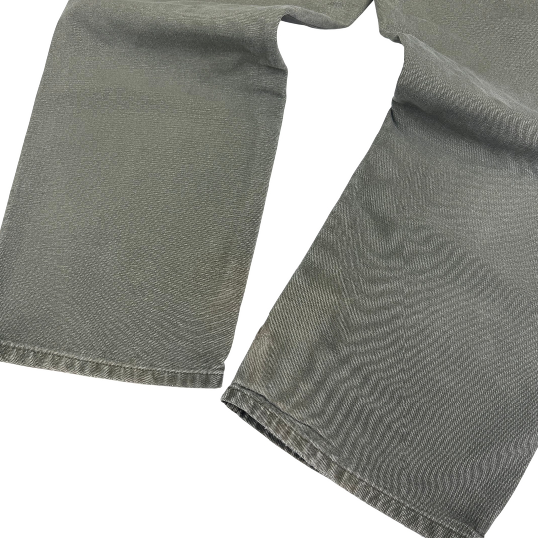 Carhartt Carpenter Dungaree Fit Workwear Trousers Green