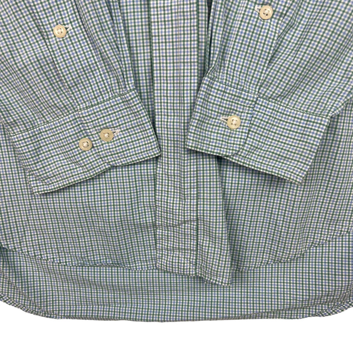 Ralph Lauren Long Sleeve Shirt Blue Green White