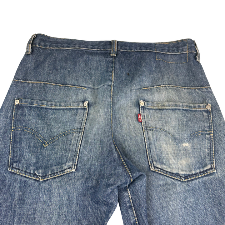 Levi's Vintage 90's Distressed Denim Jeans Blue
