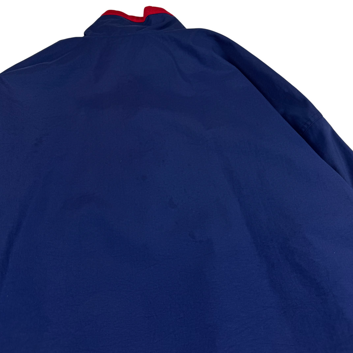 Adidas 90's Half-Zip Track Pullover Jacket Red Blue