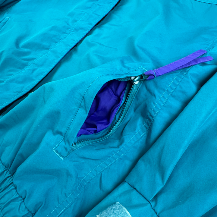 Vintage 90's Columbia Bugaboo Full-Zip Jacket Teal Blue