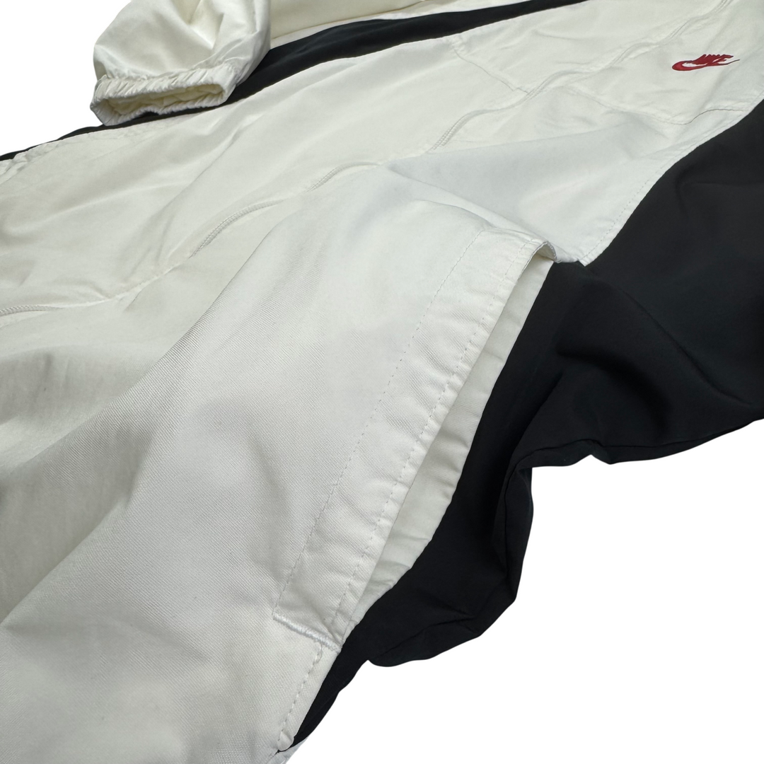 Nike 00's Full-Zip Track Jacket White Black Red