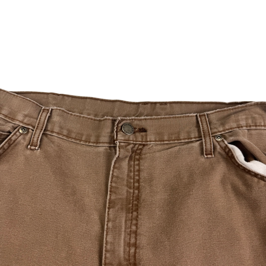 Dickies Workwear Relaxed Fit Carpenter Trousers Brown