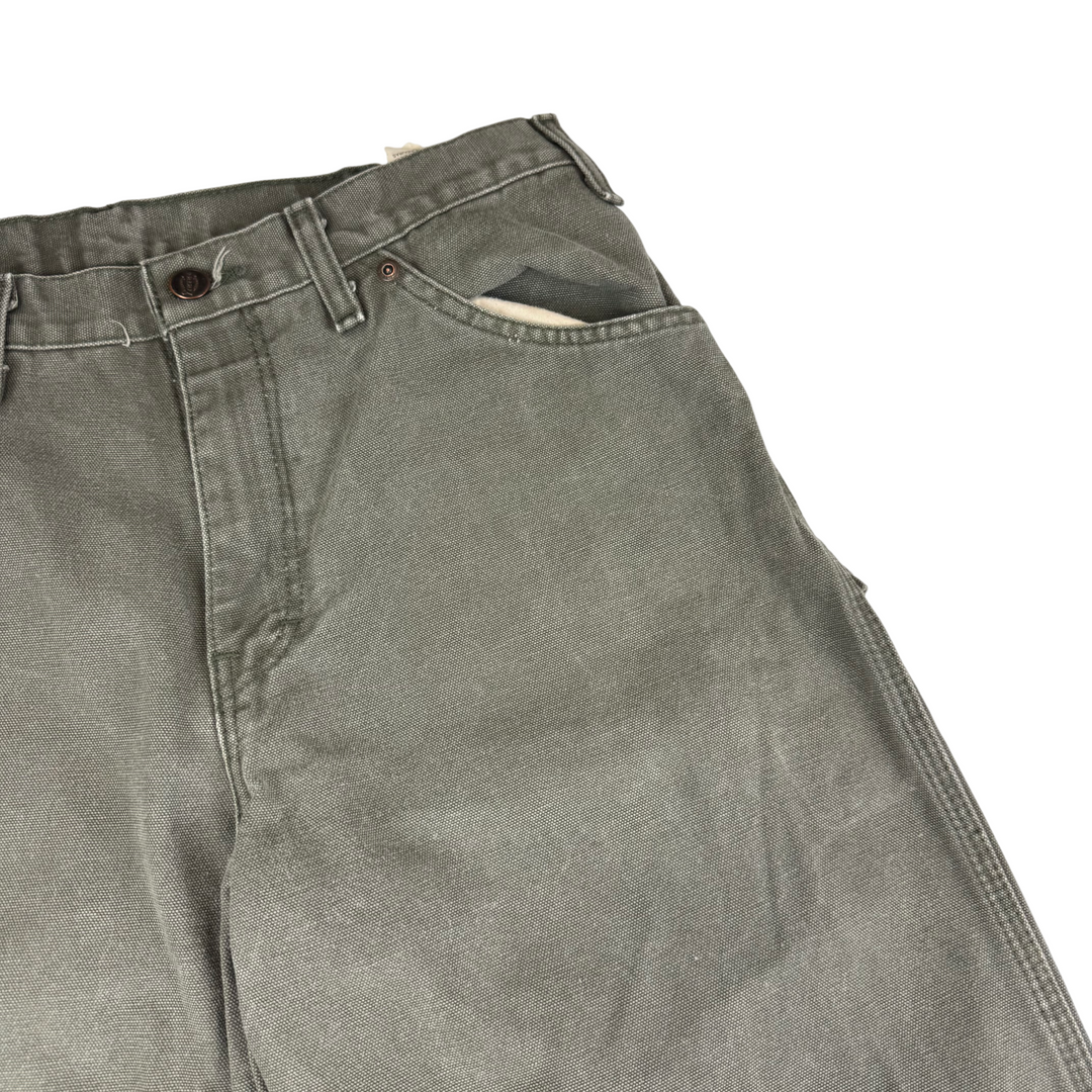 Dickies Carpenter Workwear Trousers Green