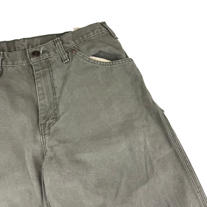 Dickies Carpenter Workwear Trousers Green