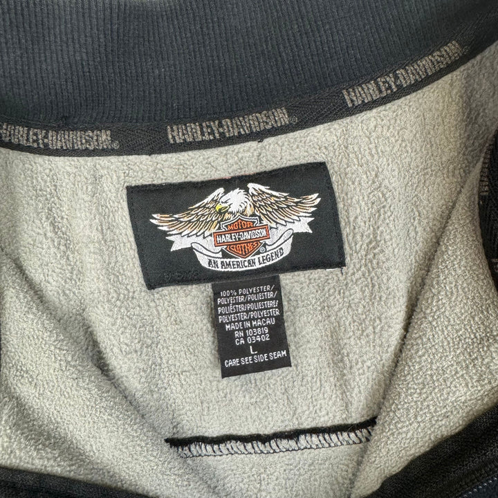 Harley-Davidson Quarter-Zip Fleece Black