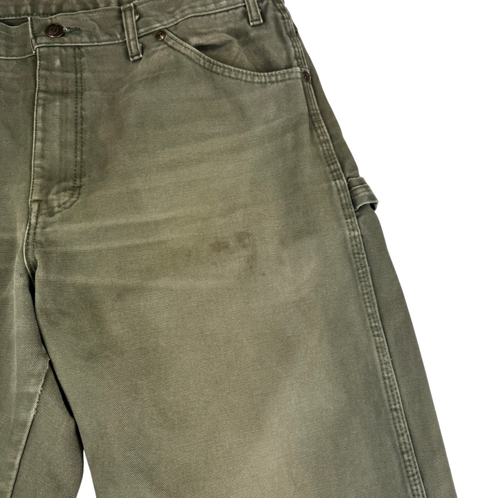 Dickies Workwear Carpenter Trousers Green