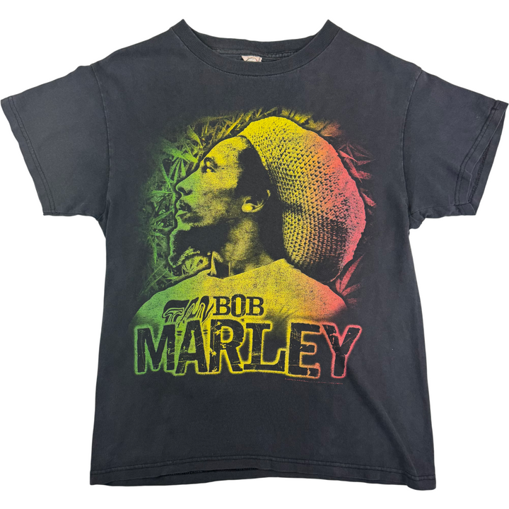 Vintage Bob Marley Graphic Band T-shirt Black