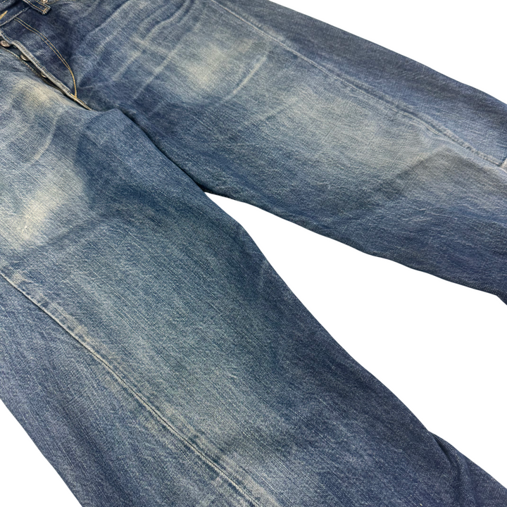 Levi's Vintage 90's Distressed Denim Jeans Blue