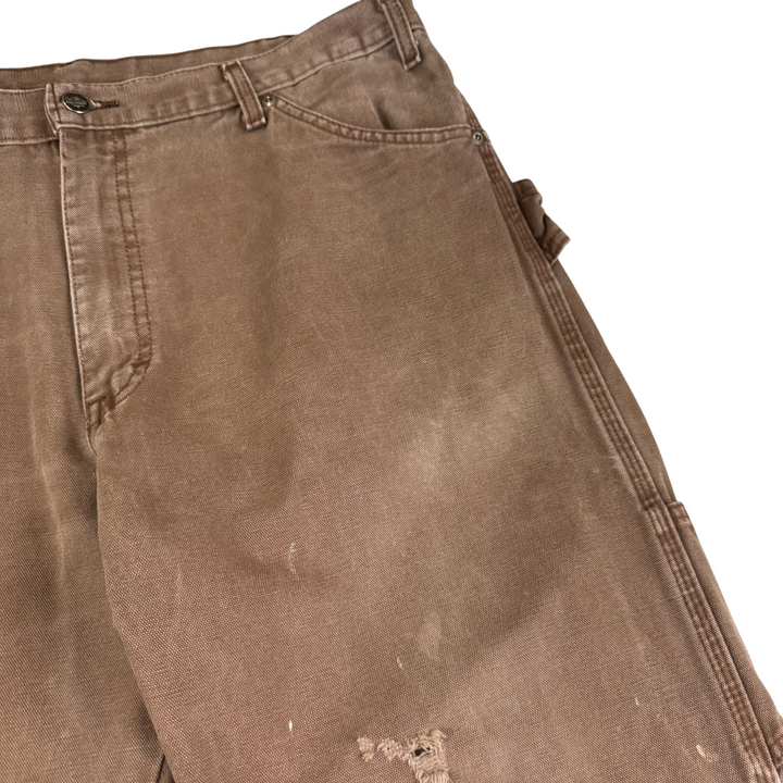 Dickies Workwear Carpenter Trousers Brown