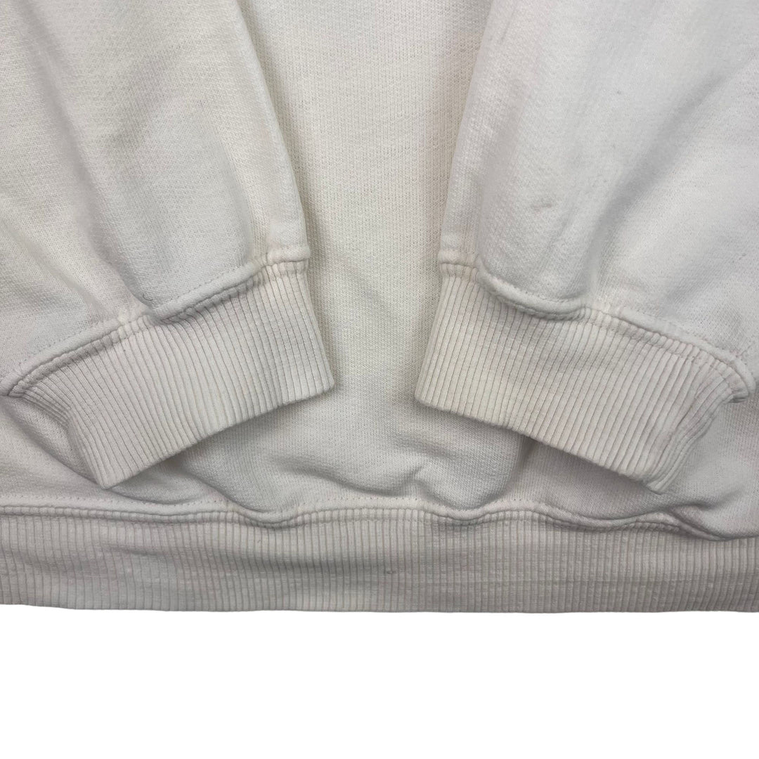 Vintage Levi Strauss Embroidered Logo Sweatshirt Cream