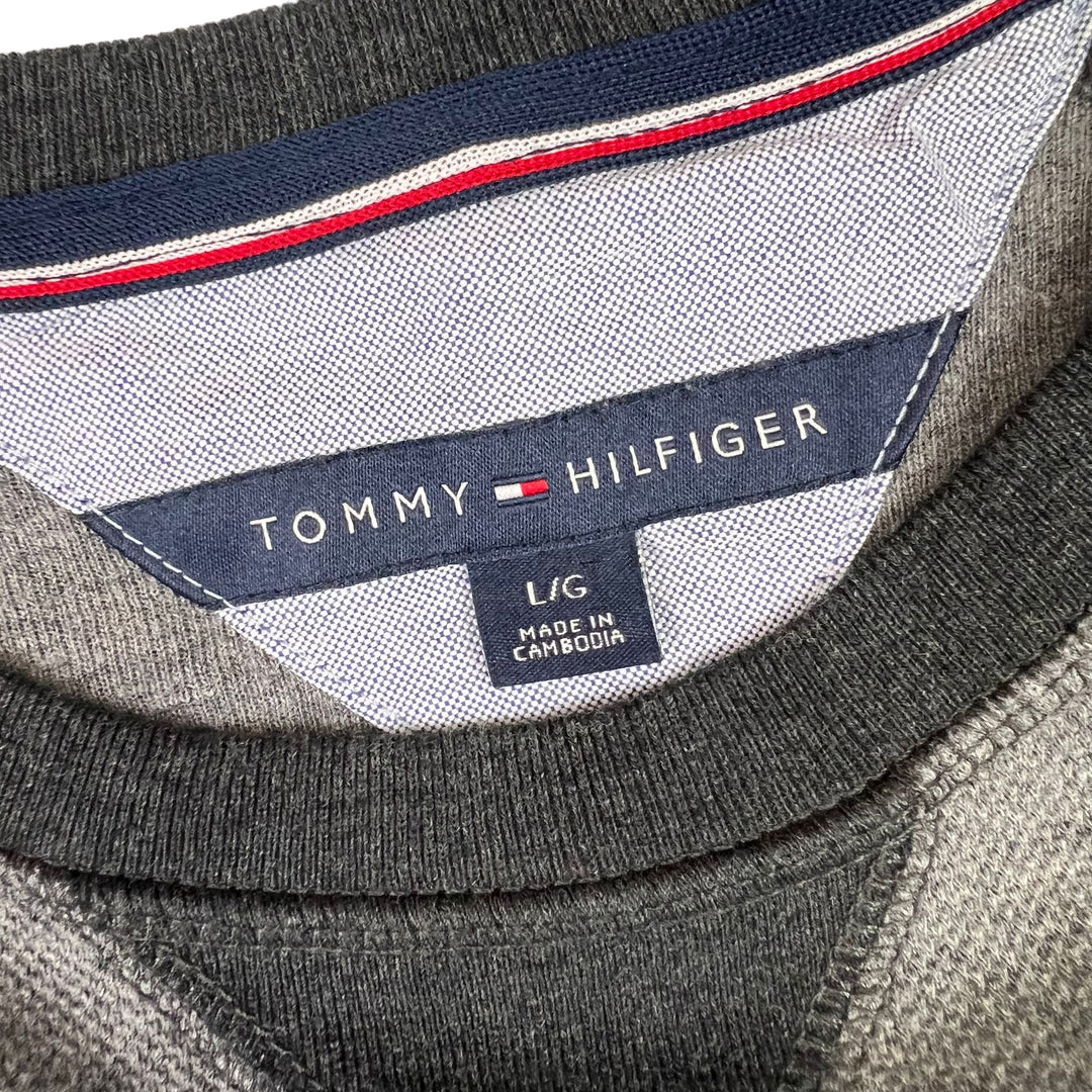 Tommy Hilfiger Two-Tone Sweatshirt Grey Navy