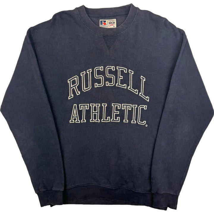 Russell Athletic 90's Embroidered Sweatshirt Navy