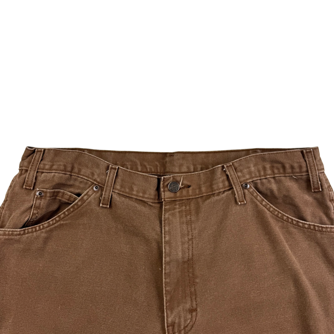 Dickies Workwear Carpenter Trousers Brown