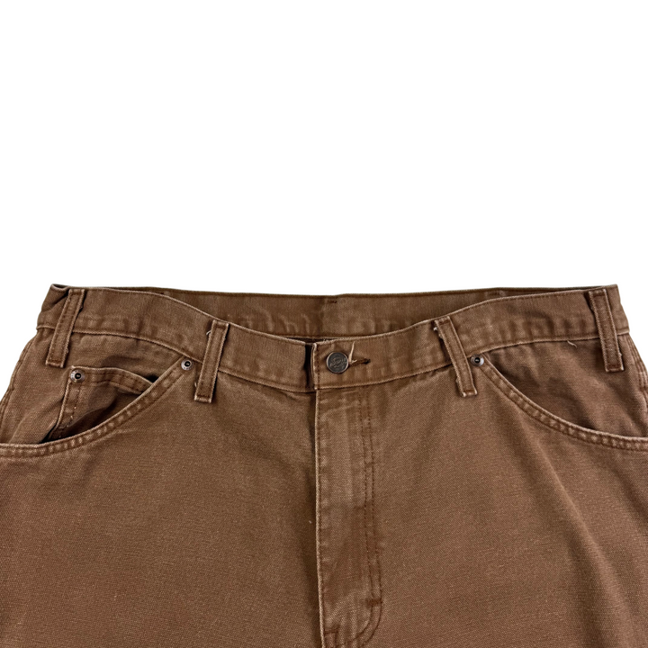 Dickies Workwear Carpenter Trousers Brown