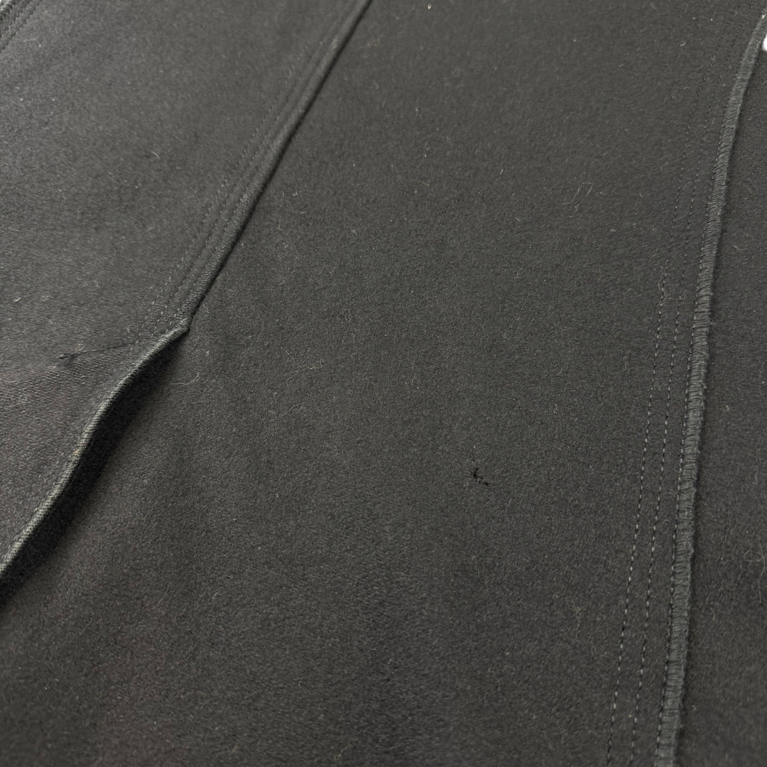 Dolce & Gabbana Double-Breasted Wool Peacoat Navy Rare