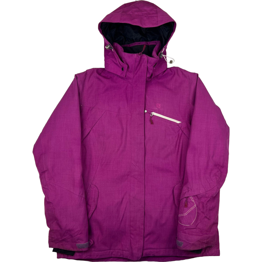 Salomon ClimaPro Purple Ski Jacket