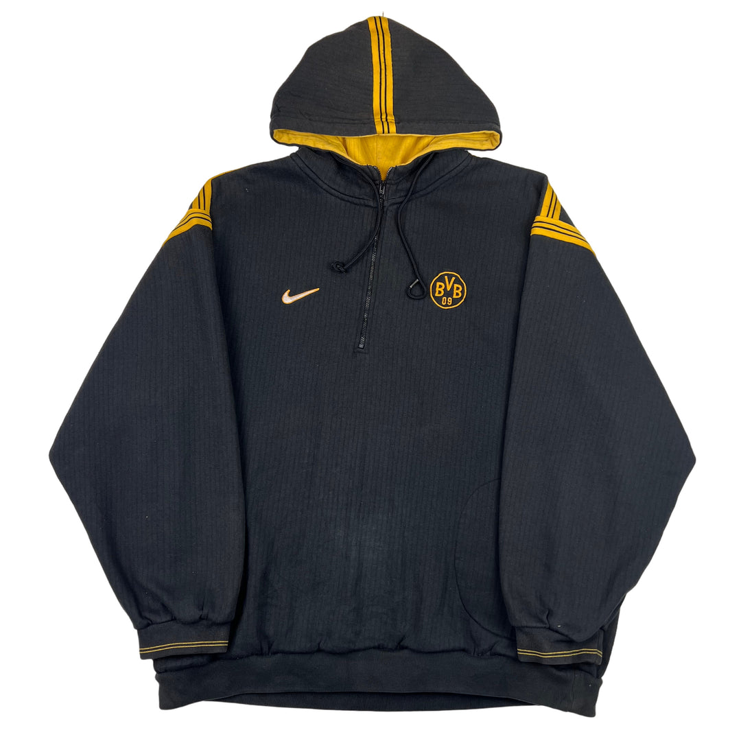 Nike Rare Borussia Dortmund 1996 Quarter Zip Pullover Hoodie