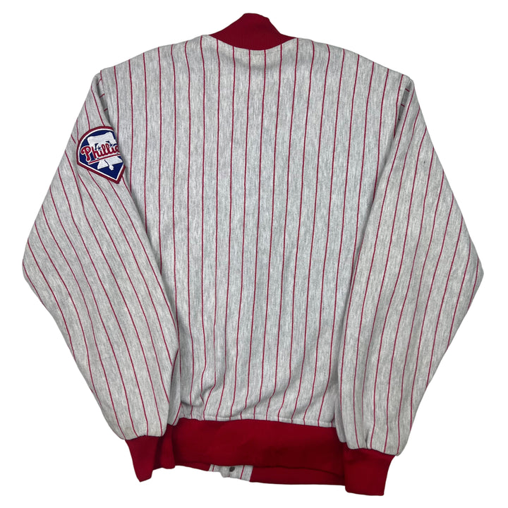 Vintage Felco MLB Philadelphia Phillies Baseball Cotton Varsity Jacket Rare