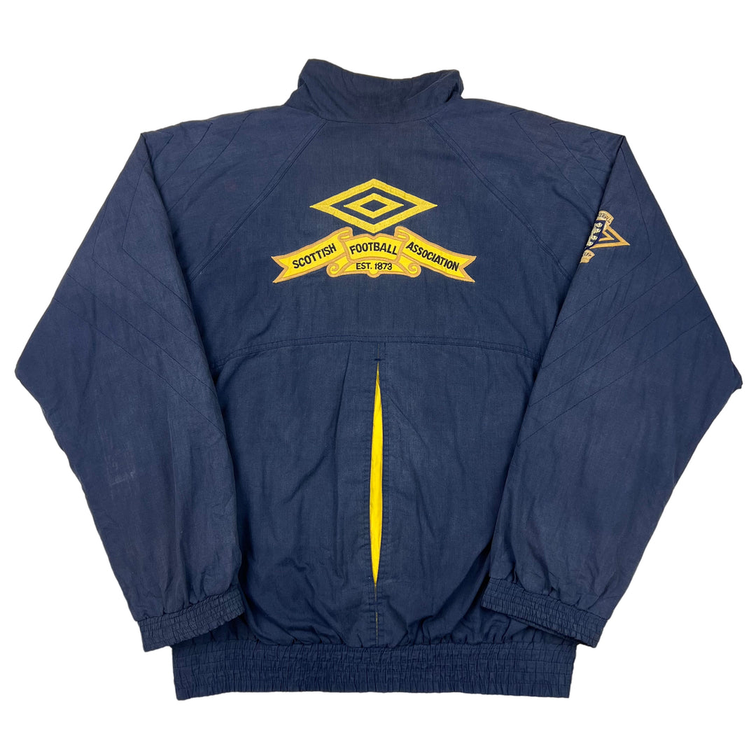 Umbro Scotland 1990-92 Track Jacket Navy