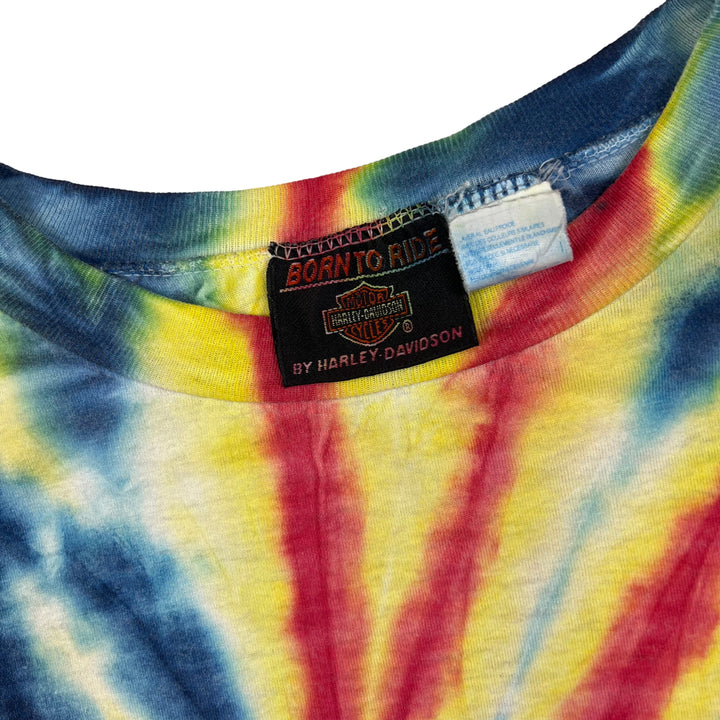 Harley-Davidson Tie-Dye Multicoloured Graphic T-Shirt