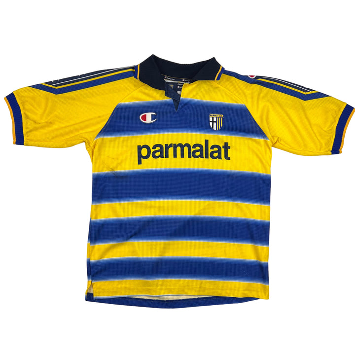 Champion Parma 1999-00 "Nakata 10" Home Shirt Blue Yellow Rare