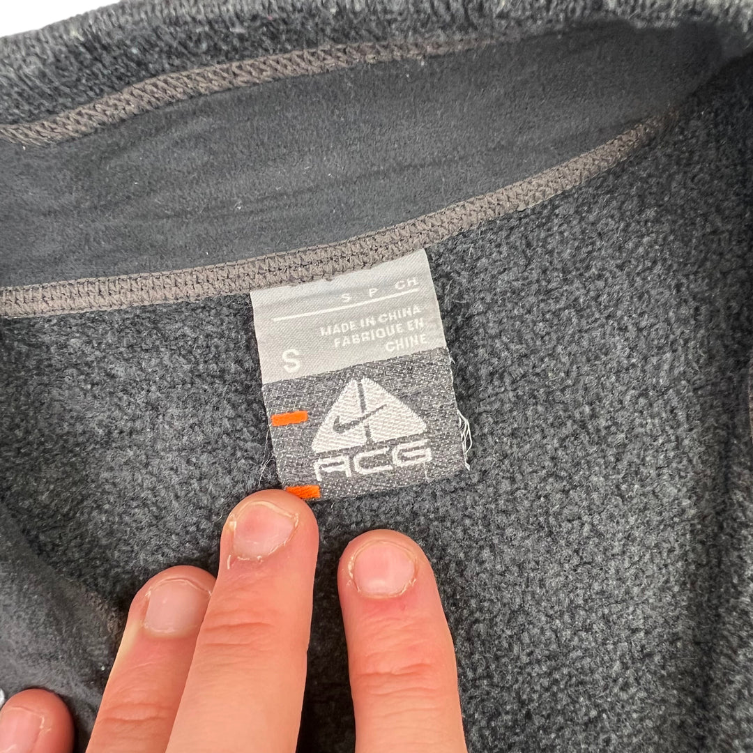 Nike ACG Grey Quarter-Zip Thermal Fleece