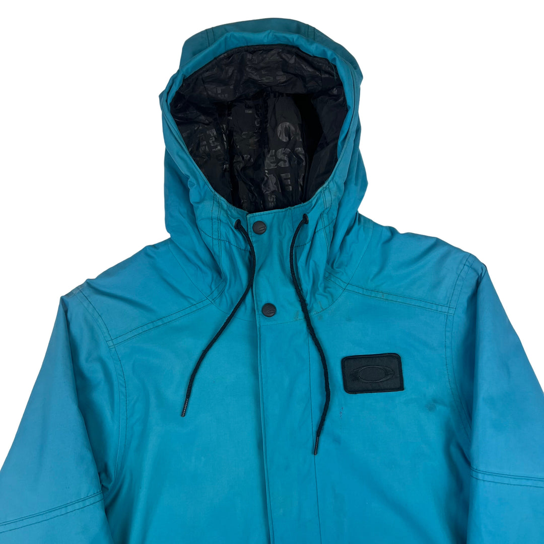 Oakley Biozone Insulated Ski Jacket Two Tone Blue Black