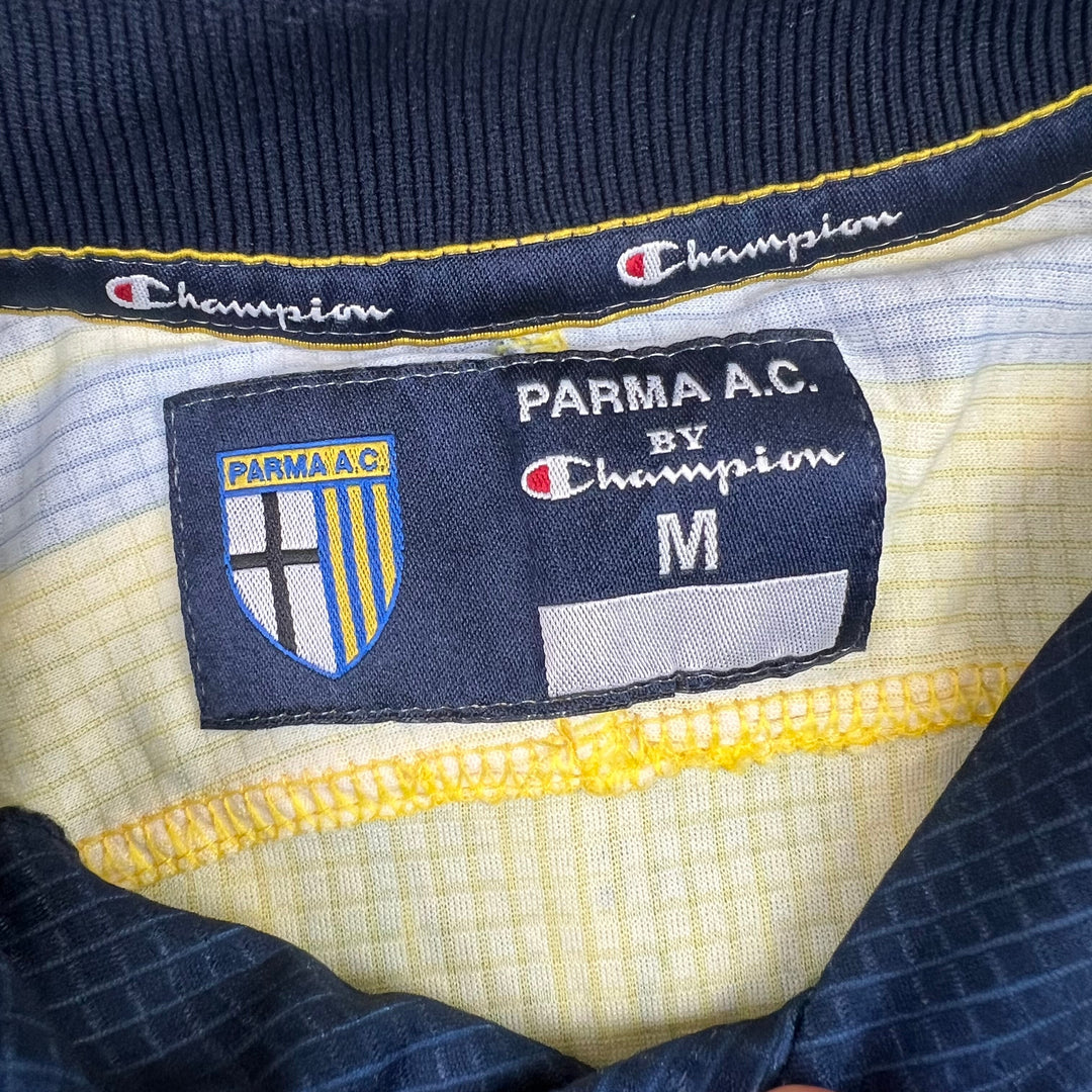 Champion Parma 1999-00 "Nakata 10" Home Shirt Blue Yellow Rare
