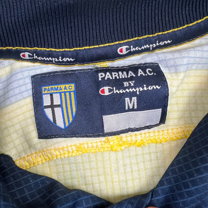 Champion Parma 1999-00 "Nakata 10" Home Shirt Blue Yellow Rare