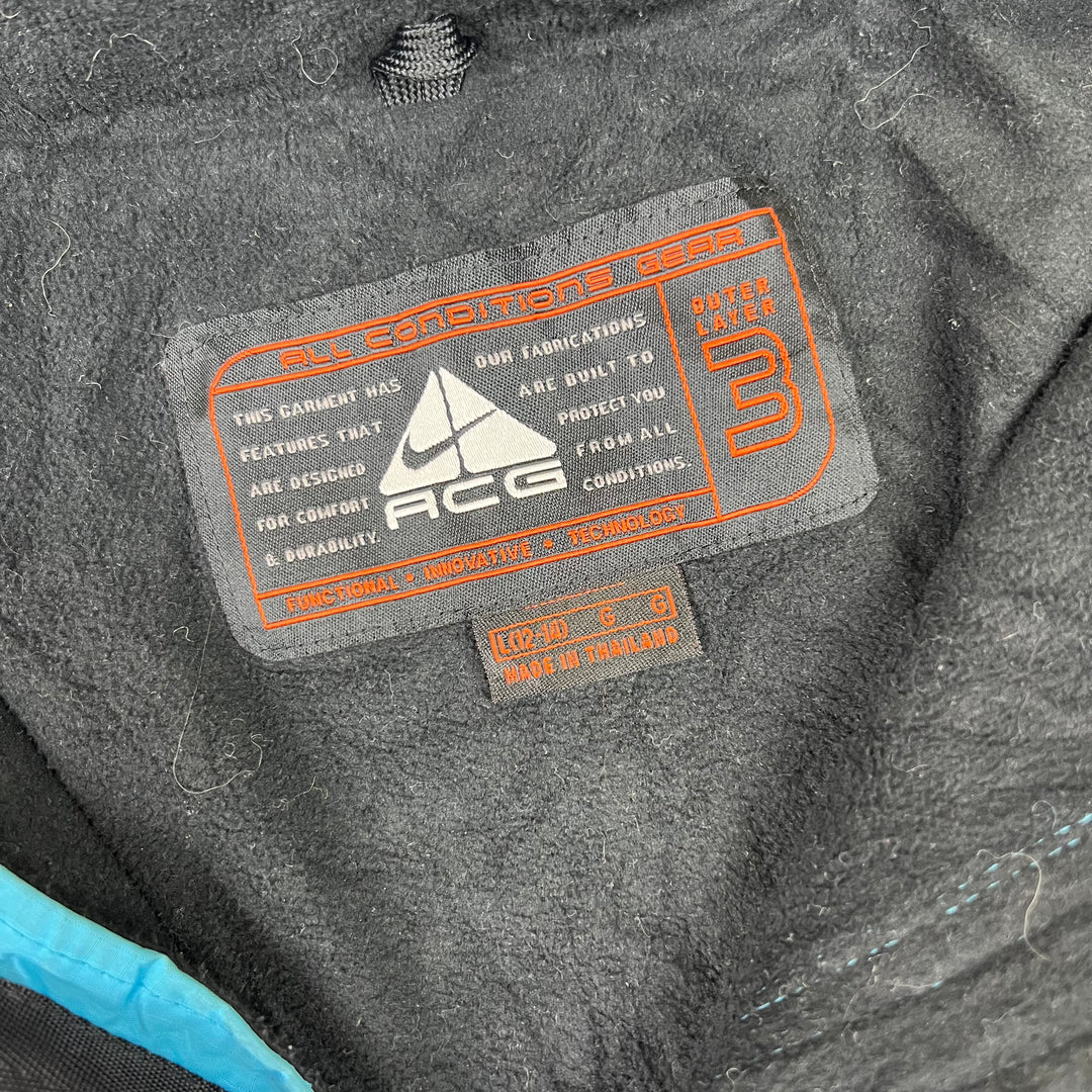 Nike Vintage 90s ACG All Condition Jacket Blue Black