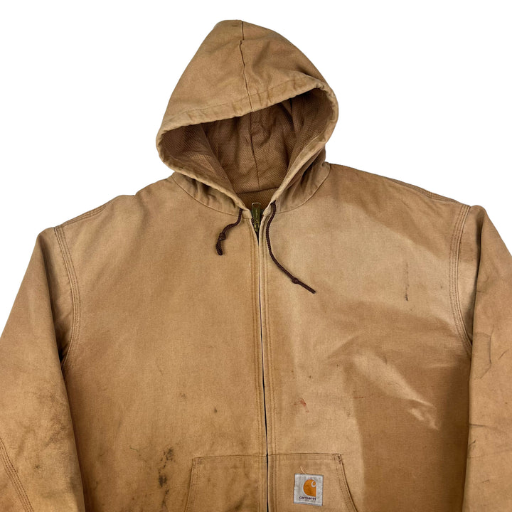 Carhartt Distressed Active Jacket Brown