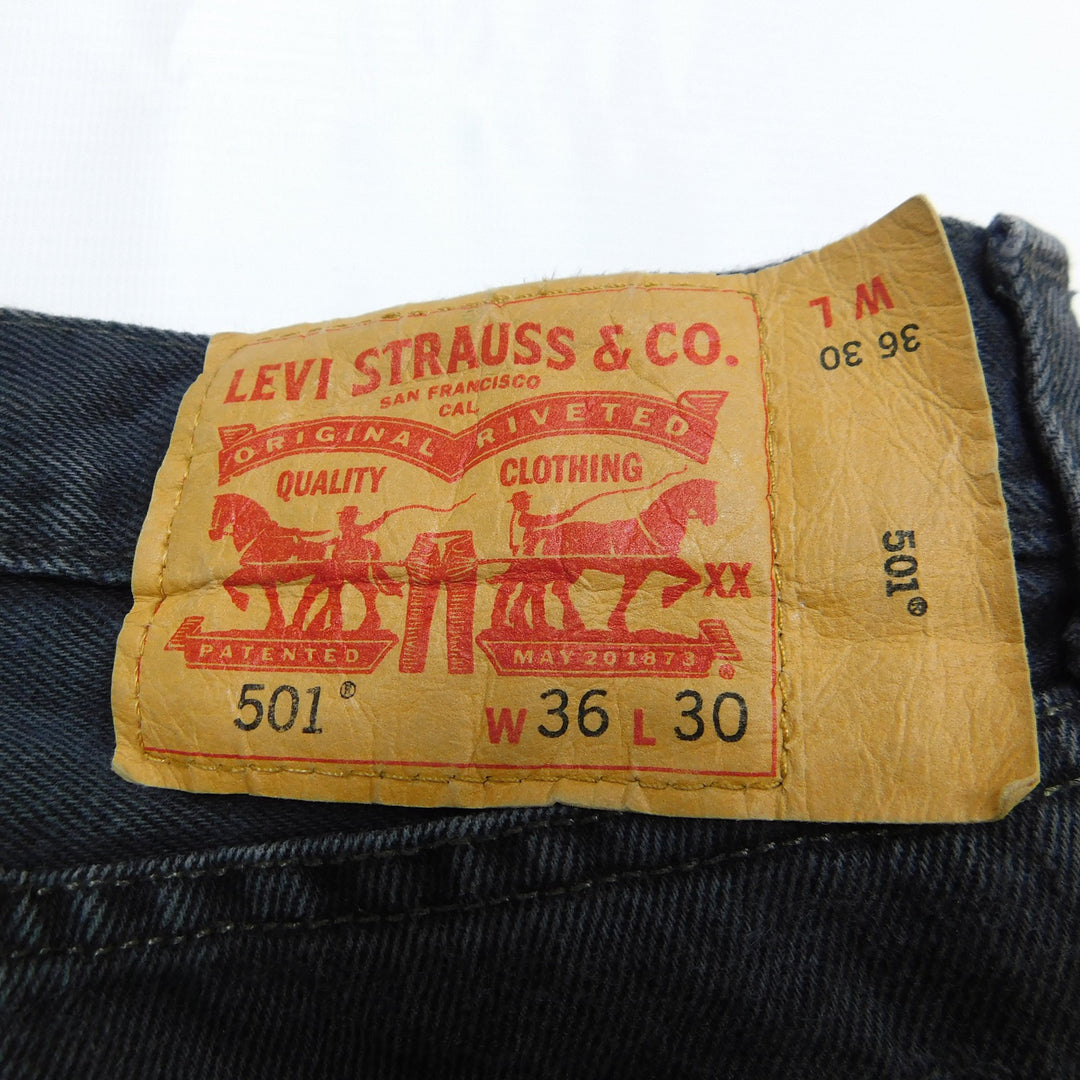 Levi's 501 Black Jeans