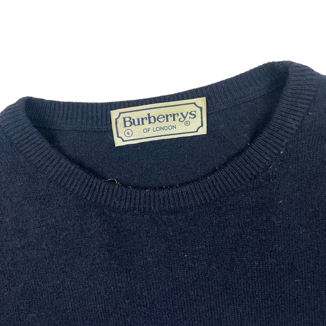 Burberry Knitted Jumper Navy