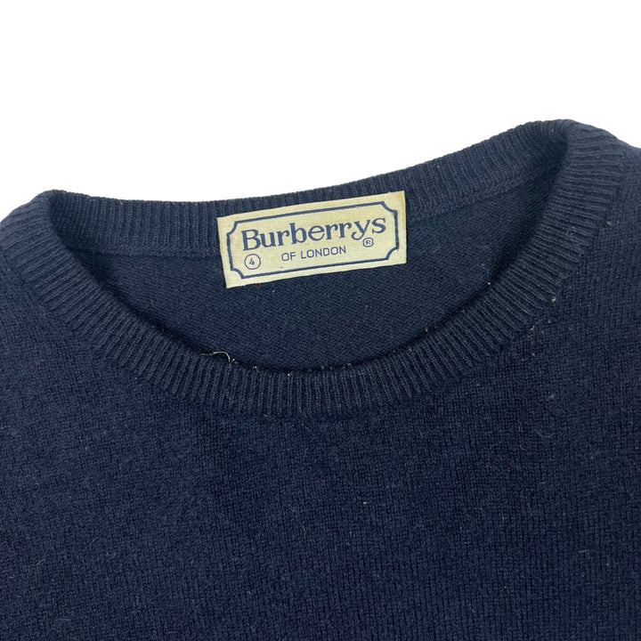 Burberry Knitted Jumper Navy