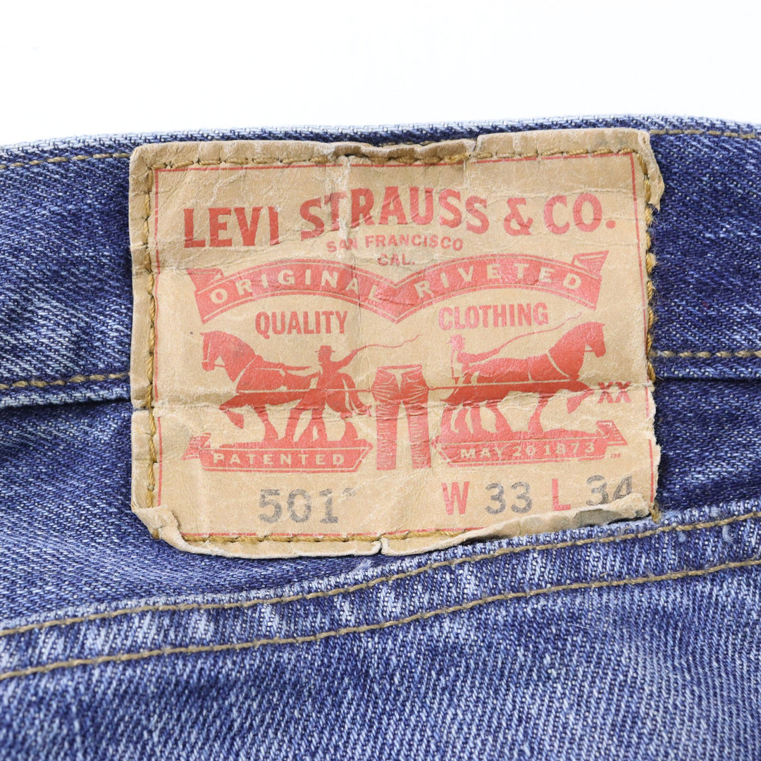 Levi's 501 Blue Jeans