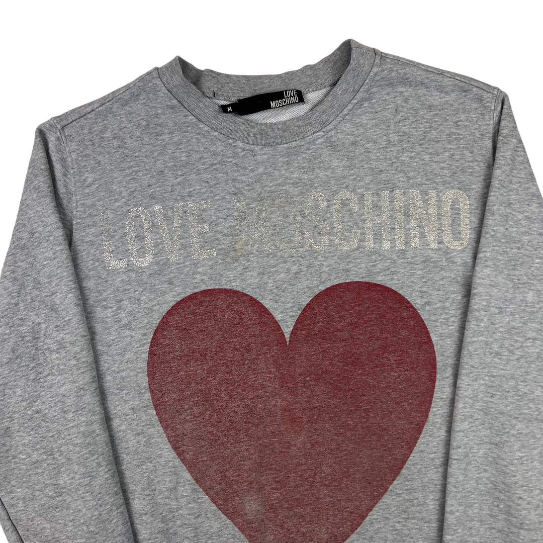 Love Moschino Grey Sweatshirt
