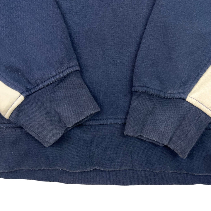 Nike Athletic 00's Contrast Hooded Sweatshirt Navy