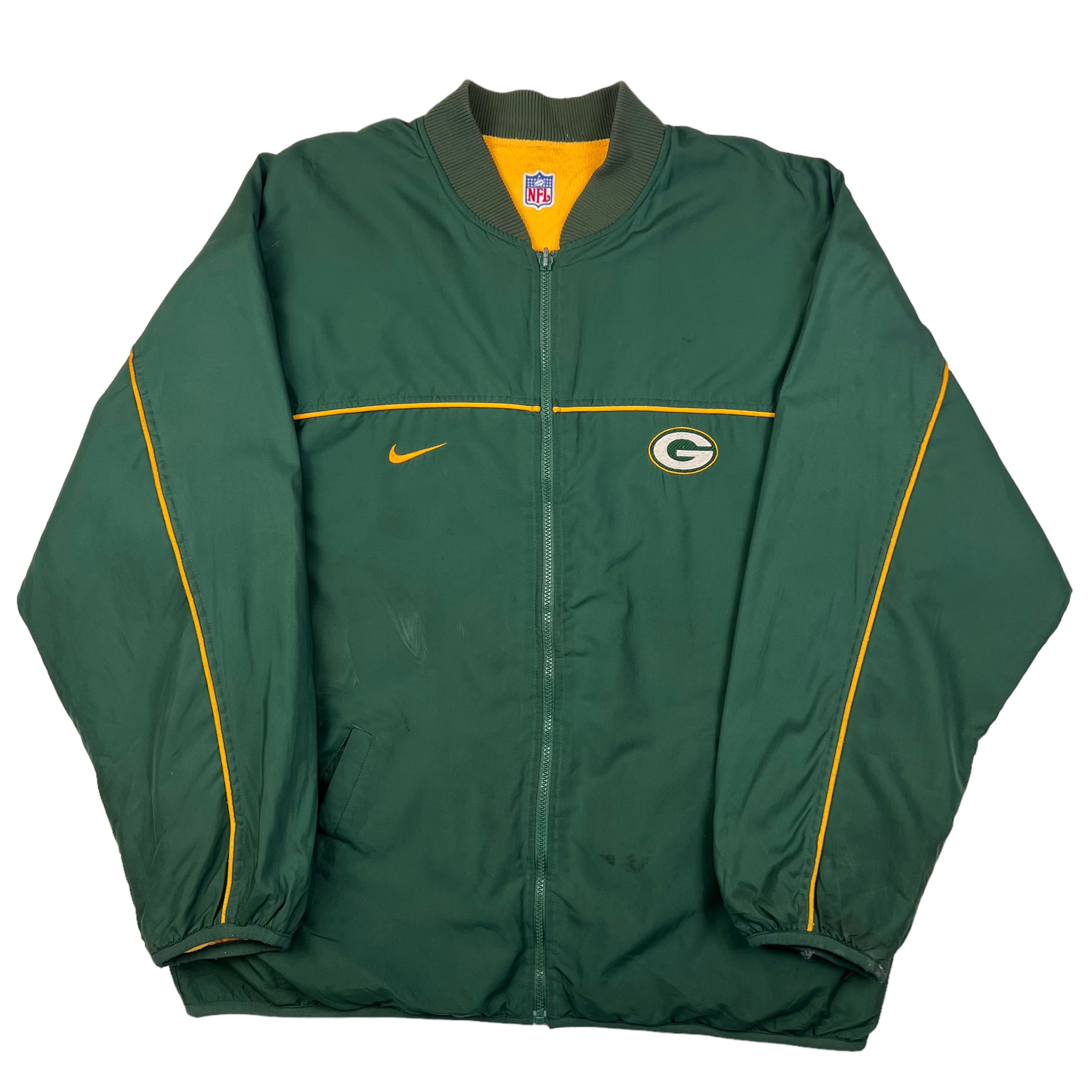 Packers on sale reversible jacket