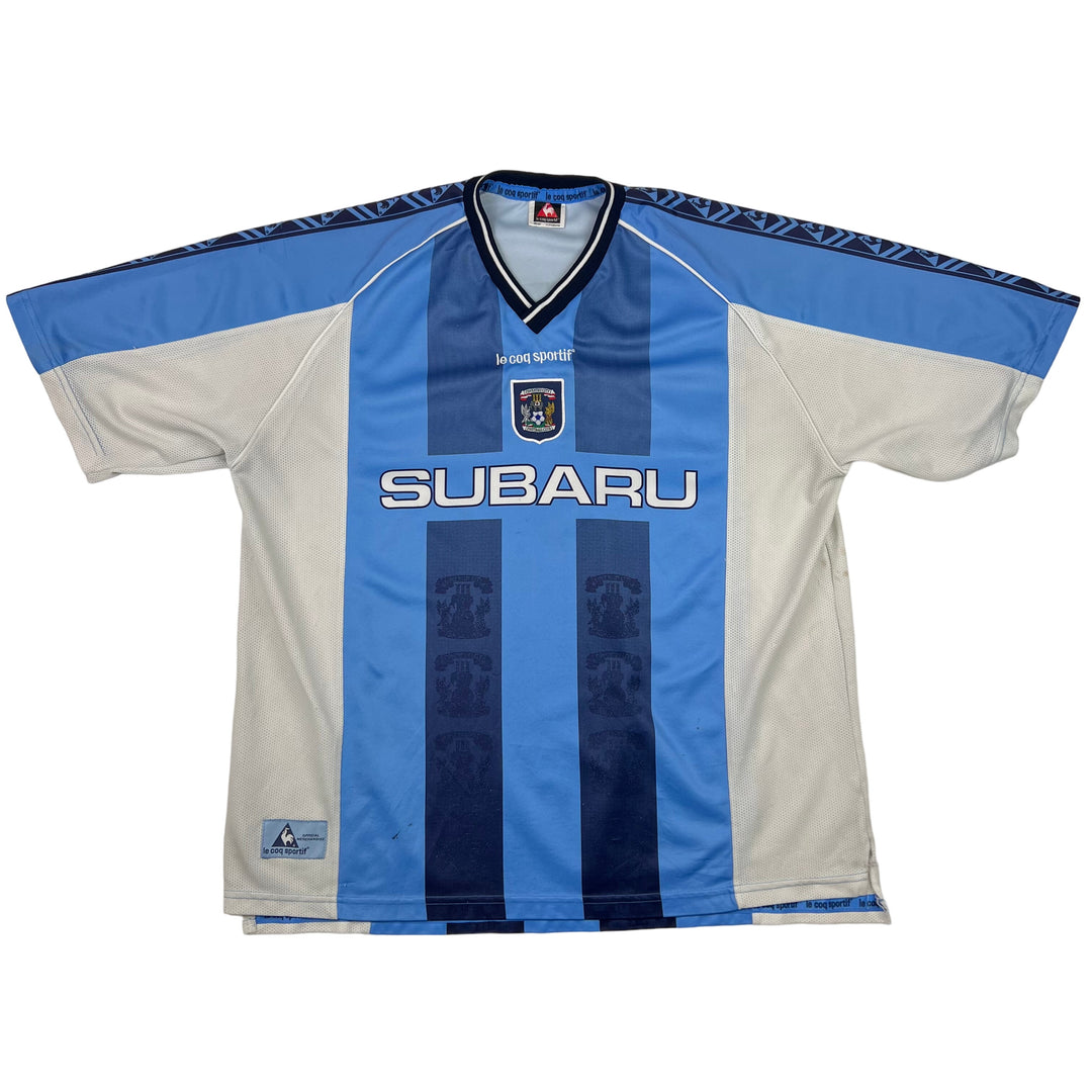 Coventry City 1998-99 Football Home Shirt Blue