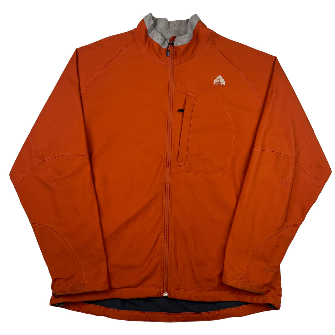 Nike ACG Fleece Lined Orange Jacket