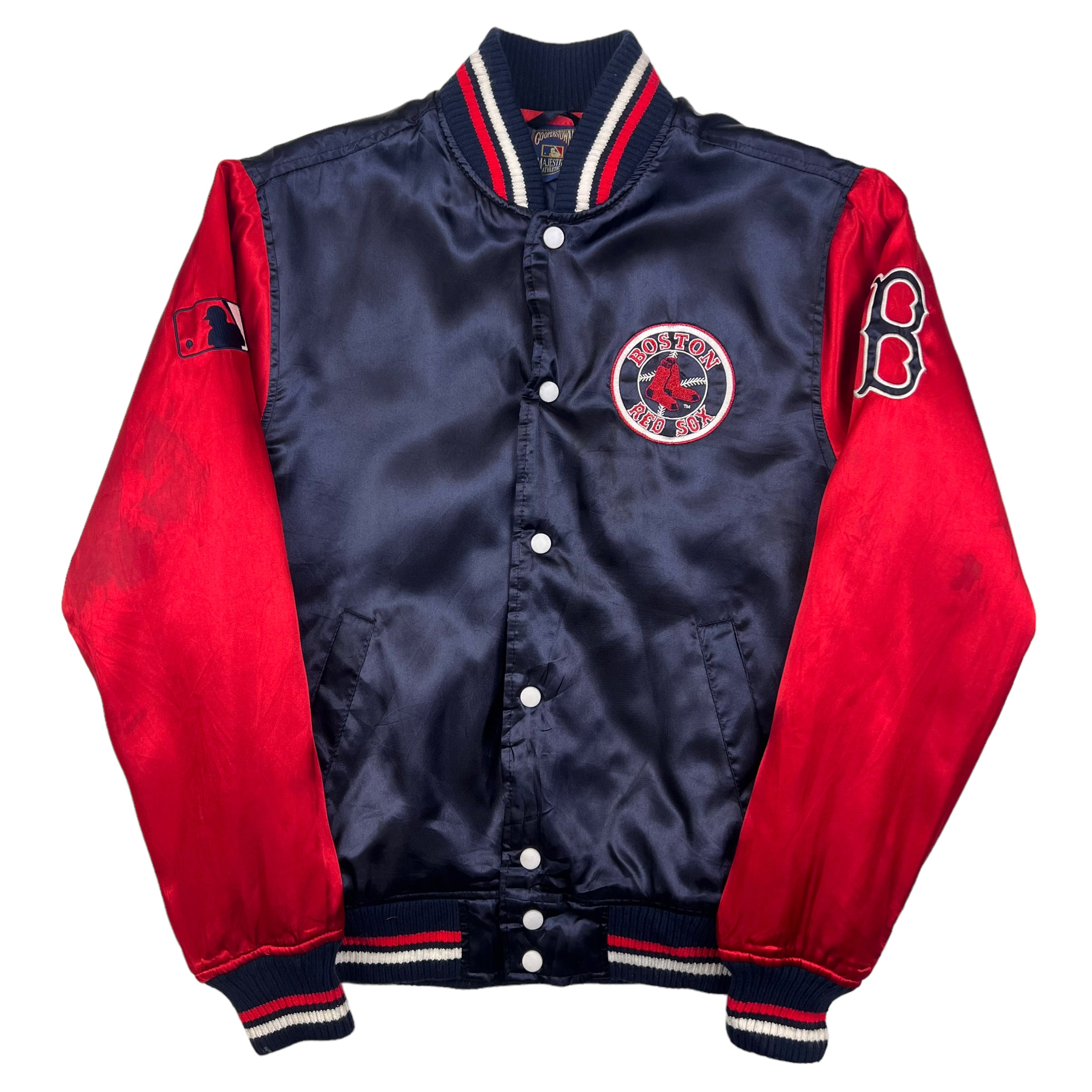 Baseball jacket deals red sox