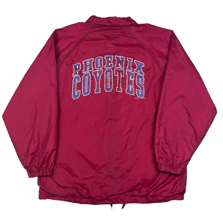 Phoenix Coyotes Red Windbreaker Jacket