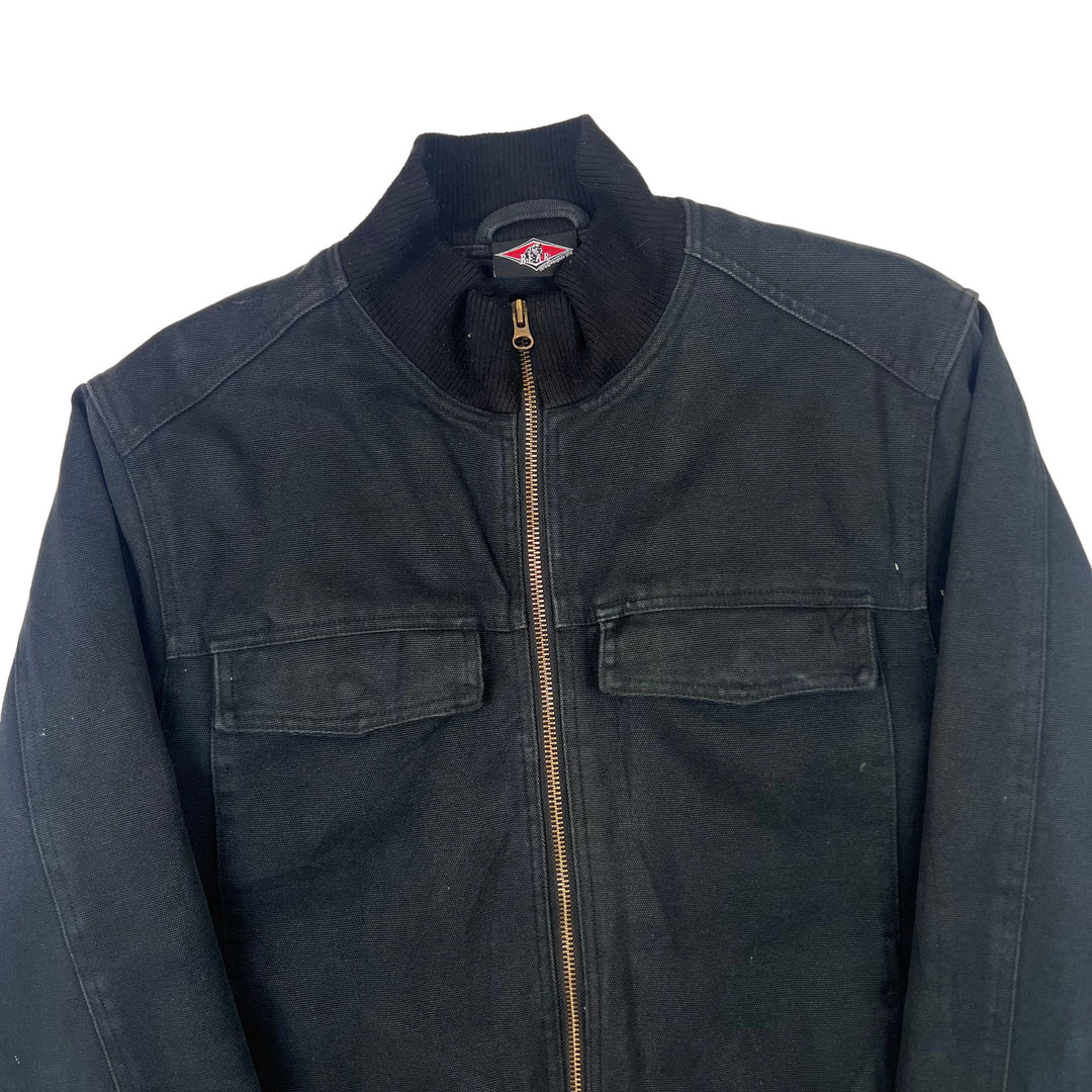 Vintage Bear Surfboards Bomber Jacket Black