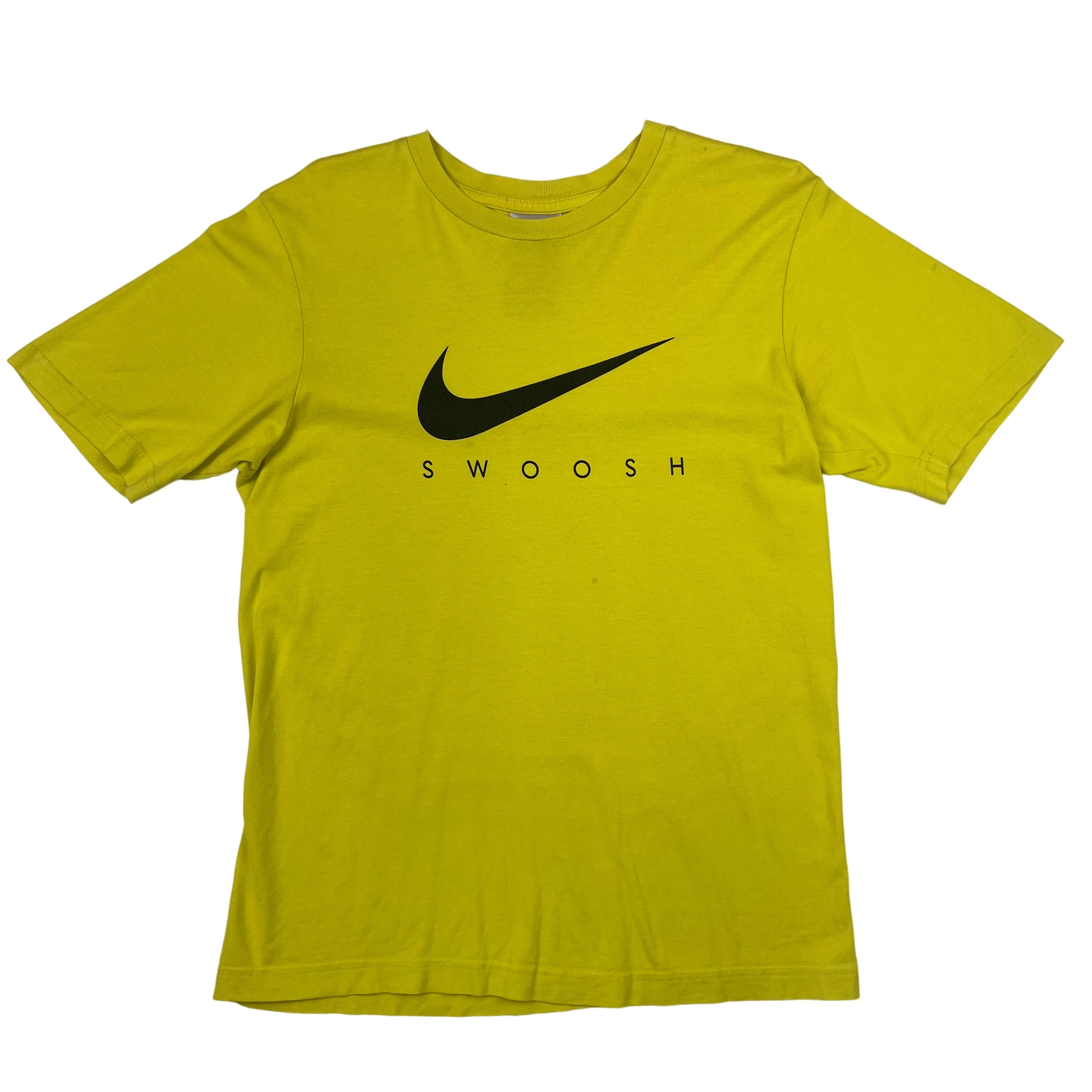 yellow nike graphic tee