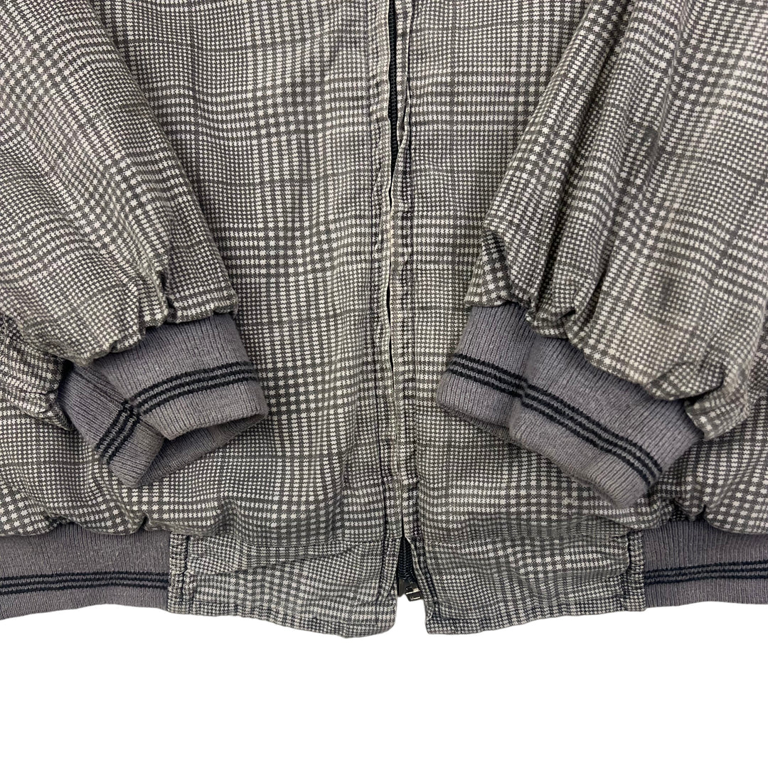 Vintage Burberry Reversible Check Jacket Grey