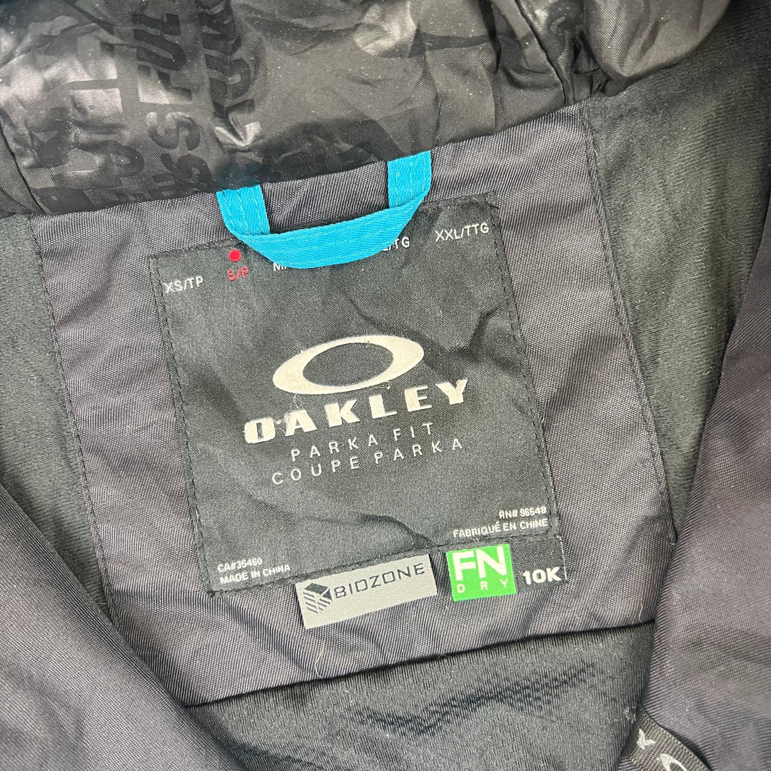 Oakley Biozone Insulated Ski Jacket Two Tone Blue Black