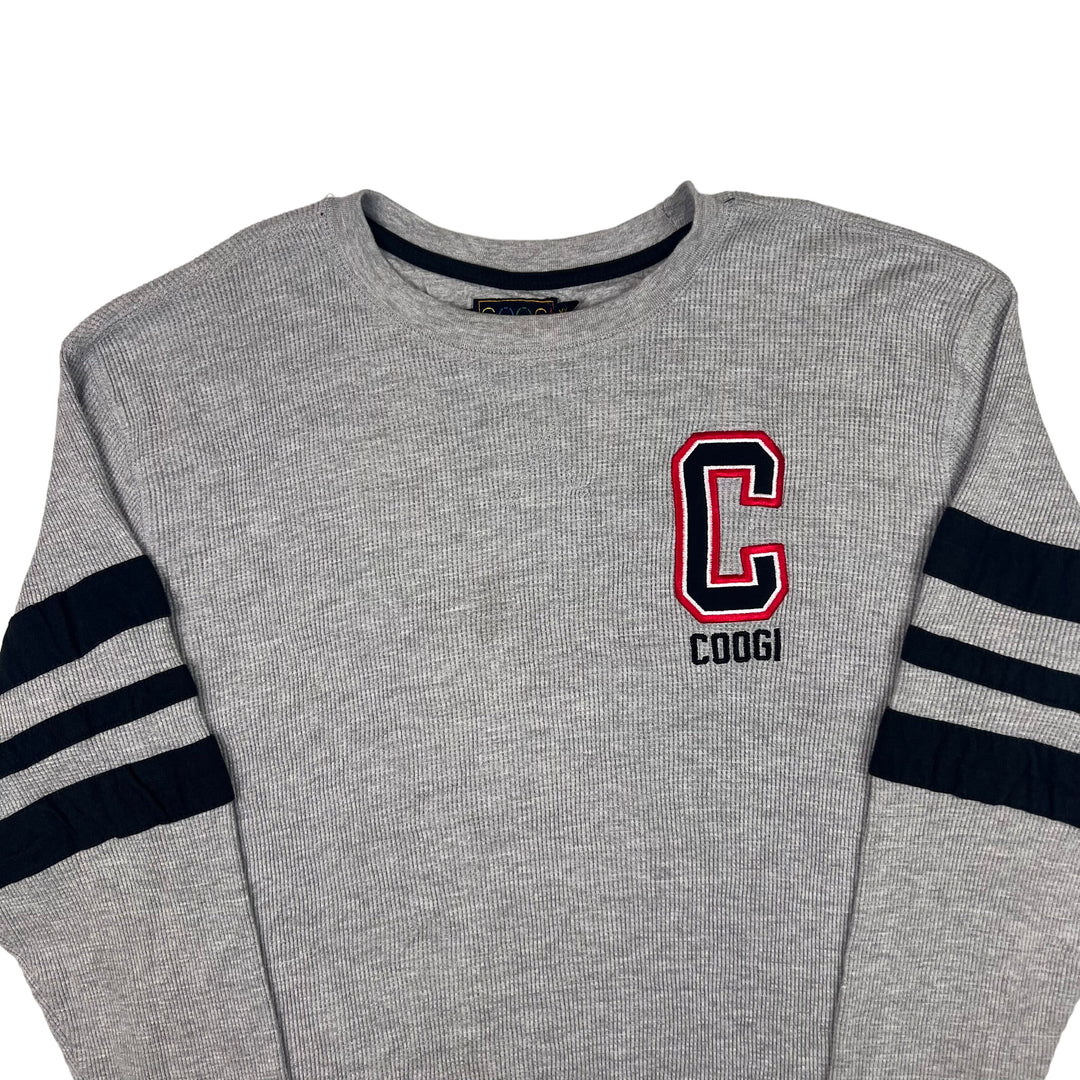 Vintage 90s Coogi Grey Embroidered Logo Sweatshirt