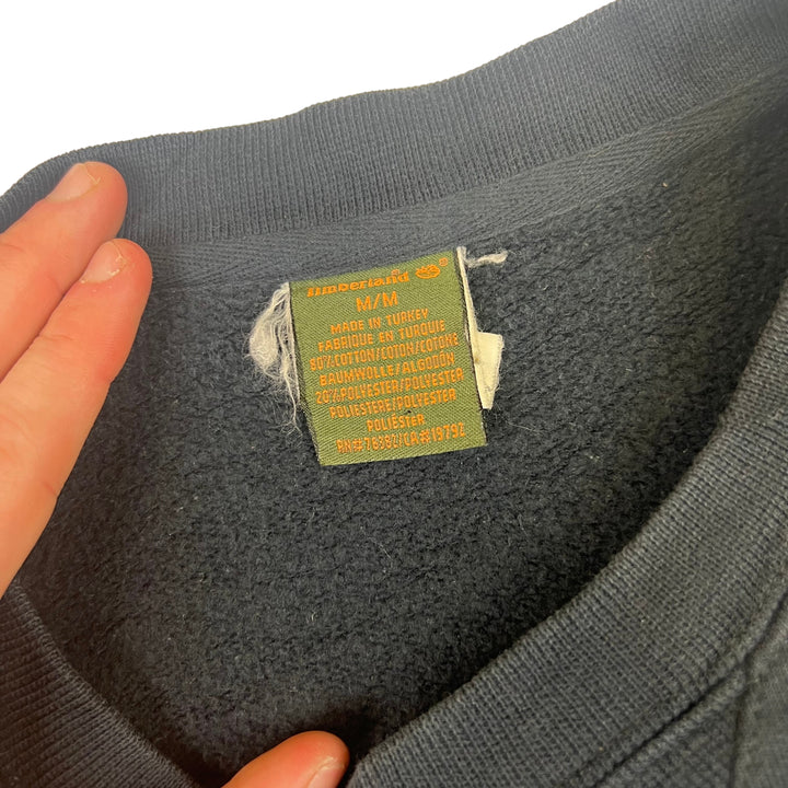 Timberland Embroidered Logo Sweatshirt Black